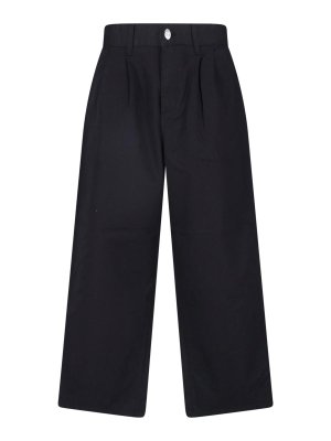 CARHARTT: カジュアルトラウザー - カジュアルパンツ - 黒