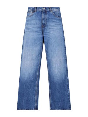 CARHARTT: Jeans à jambe droite - Jean Droit - Bleu