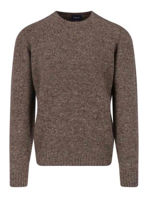 DRUMOHR: crew necks - Virgin Wool and Cashmere Sweater