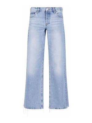 Frame: Jeans Rectos - Vaqueros Rectos - Azul