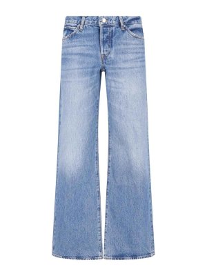 Frame: Jeans Rectos - Vaqueros Rectos - Azul