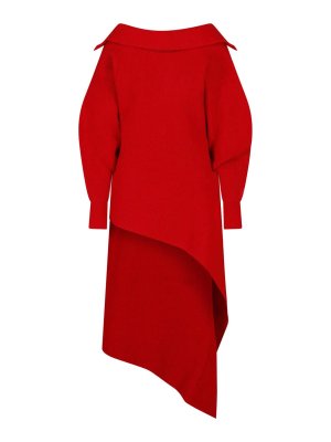 GIVENCHY: knee length dresses - Wool and Cashmere Midi Dress