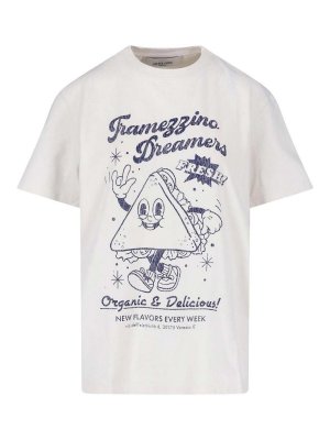 GOLDEN GOOSE: Camisetas - Camiseta - Blanco
