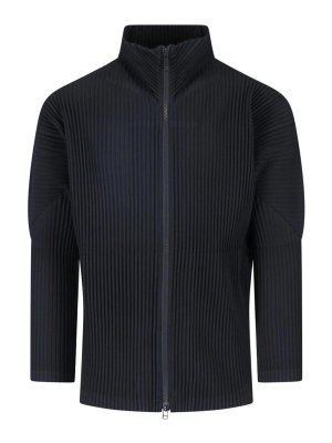HOMME PLISSÉ ISSEY MIYAKE: スウェット＆セーター - スウェットシャツ/セーター - 黒
