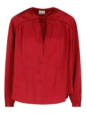 ISABEL MARANT: シャツ - シャツ - 赤