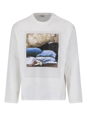 JIL SANDER: t-shirts - Printed T-Shirt