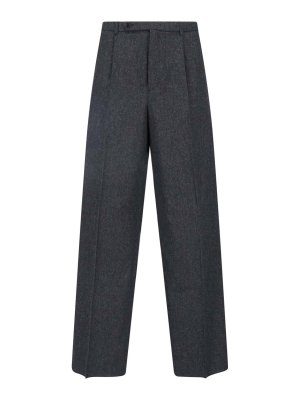 JIL SANDER: pantaloni casual - Pantaloni Sartoriali In Lana
