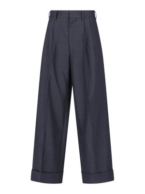 JUNYA WATANABE: casual trousers - Tailored Wool Trousers