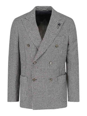 LARDINI: Blazer - Blazer - Gris