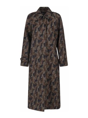 LARDINI: Abrigos semilargos - Abrigo Midi - Multicolor