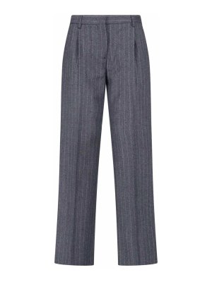 LARDINI: casual trousers - Virgin Wool Trousers