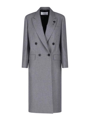LARDINI: Abrigos semilargos - Abrigo Midi - Gris