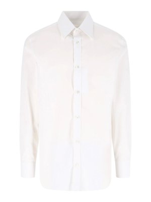Maison Margiela: Camisas - Camisa - Blanco