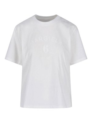 MM6 MAISON MARGIELA: Tシャツ - Tシャツ - 白