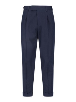 PT TORINO: Pantalones casual - Pantalón Casual - Azul
