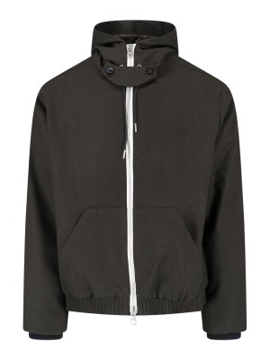 Sacai: Felpe e maglie - Felpa Cappuccio In Lana