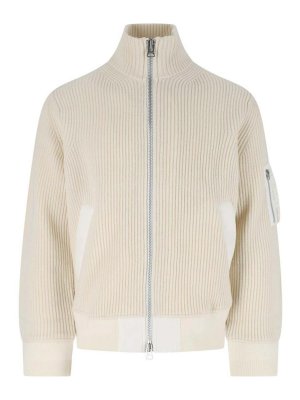 Sacai: Cardigans - Cardigan - Weiß