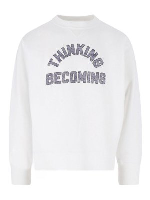 Sacai: Sudaderas y suéteres - Sudadera - Blanco