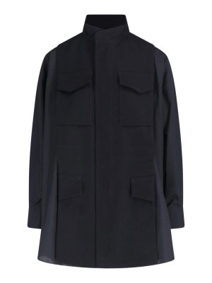 Sacai: Chemises - Chemise - Noir