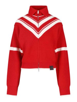 STELLA McCARTNEY: Suéteres con cuello pico - Suéter Cuello Redondo - Rojo