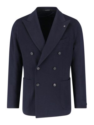 TAGLIATORE: Blazer - Blazer - Azul
