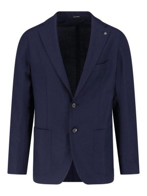 TAGLIATORE: Blazer - Blazer - Azul