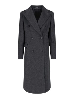 TAGLIATORE: Abrigos semilargos - Abrigo Midi - Gris