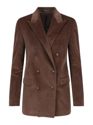 TAGLIATORE: blazers - Double-breasted Blazer