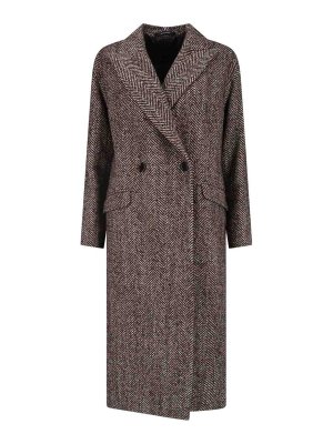 TAGLIATORE: knee length coats - Wool Coat