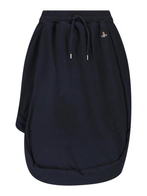 VIVIENNE WESTWOOD: Jupes midi et au genou - Jupe Midi - Noir