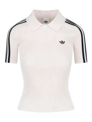 Adidas Originals: Poloshirts - Poloshirt - Creme