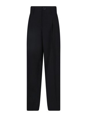 AMI PARIS: casual trousers - Tailored Virgin Wool Trousers