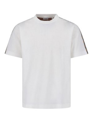 BURBERRY: t-shirts - Check T-Shirt