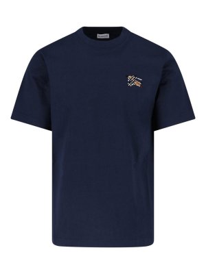 BURBERRY: t-shirts - Cotton T-Shirt