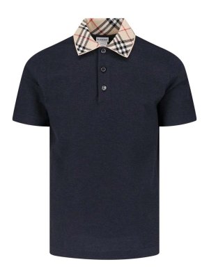 BURBERRY: polo shirts - Polo Check
