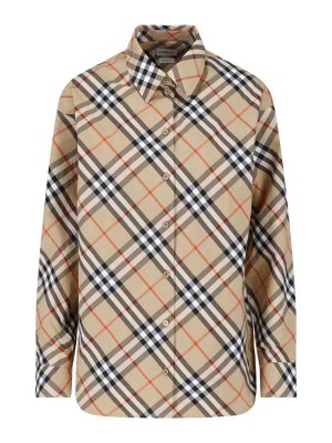 BURBERRY: シャツ - シャツ - ベージュ