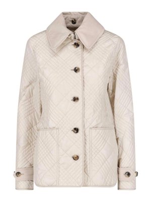 BURBERRY: Blazer - Blazer - Creme