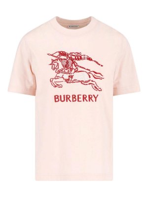 BURBERRY: T-shirts - T-Shirt - Rosa