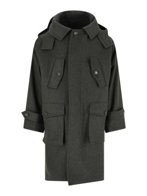 CARUSO: knee length coats - Coat