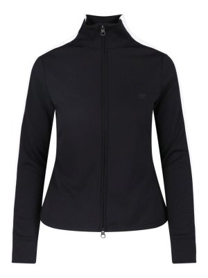 Courreges: Sweatshirts & Pulls - Sweat-Shirts - Noir