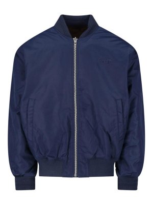 DIESEL: Bomberjacken - Bomberjacke - Blau