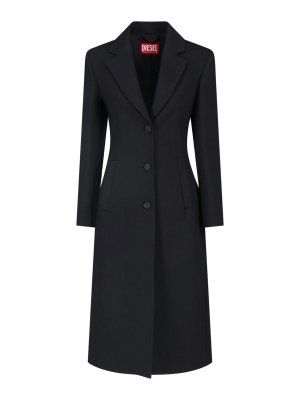 DIESEL: knee length coats - Coat
