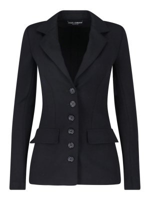 DOLCE & GABBANA: Blazer - Blazer - Schwarz