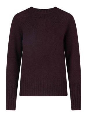 DRUMOHR: Suéteres con cuello pico - Suéter Cuello Redondo - Rojo