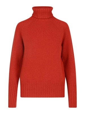 DRUMOHR: Cuellos altos y polos - Suéter Con Cuello Alto - Naranja