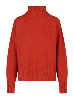 DRUMOHR: Rollkragenpullover  und Polo-Ausschnitt - Rollkragenpullover - Orange