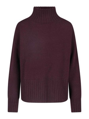 DRUMOHR: Cuellos altos y polos - Suéter Con Cuello Alto - Rojo
