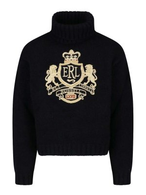 ERL: Turtlenecks & Polo necks - Logo Sweater