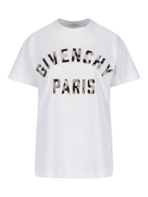 GIVENCHY: t-shirts - T-Shirt Logo
