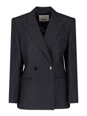 ISABEL MARANT: Blazer - Blazer - Schwarz